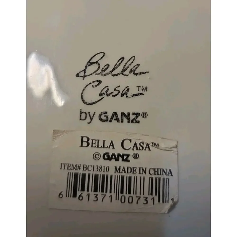 Belle Casa By Ganz Snowman Serving Tray 12
